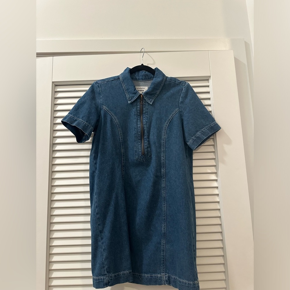 Reformation Denim Dress